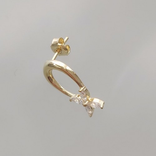 Sophie Bunny Küpe Gold Tek