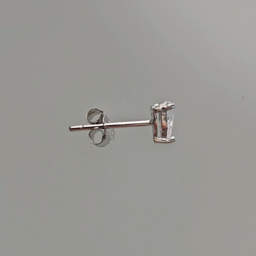 Damla Pin Küpe Silver
