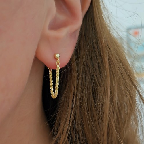 Mina Küpe Gold