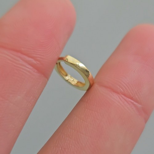 Basic Mini Halka Küpe Gold