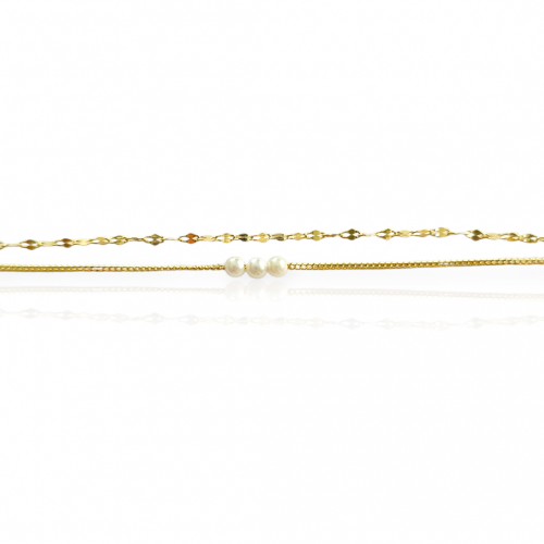 OLIVIA JULES İKİLİ 925 GÜMÜŞ BİLEKLİK