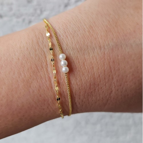 OLIVIA JULES İKİLİ 925 GÜMÜŞ BİLEKLİK