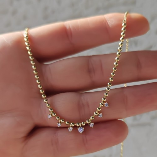 LUCIA POINT 925 GÜMÜŞ KOLYE