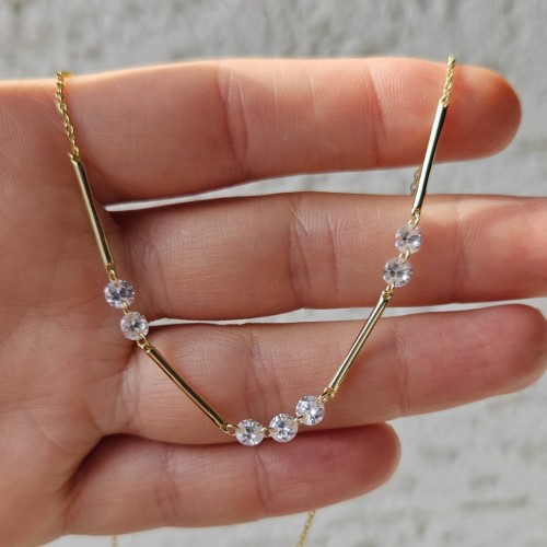 LUCIA TRIA 925 GÜMÜŞ KOLYE