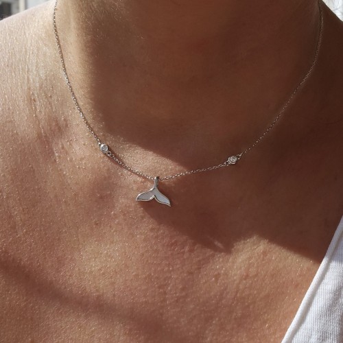 SEDEF MERMAİD 925 GÜMÜŞ KOLYE