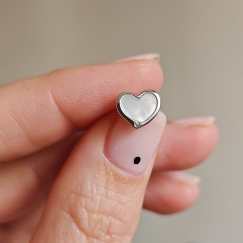 SEDEF KALP 925 GÜMÜŞ KÜPE