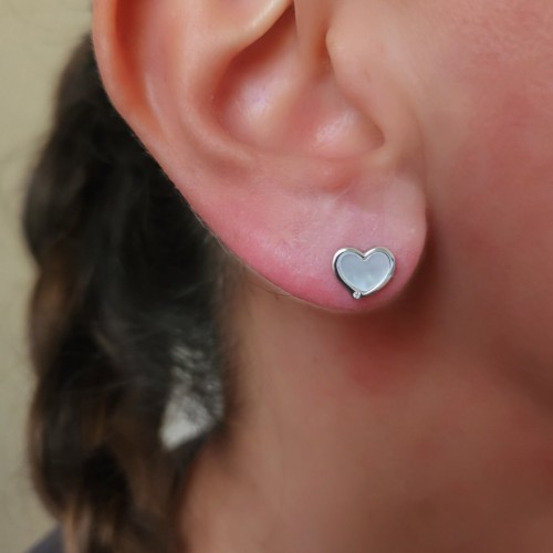 SEDEF KALP 925 GÜMÜŞ KÜPE