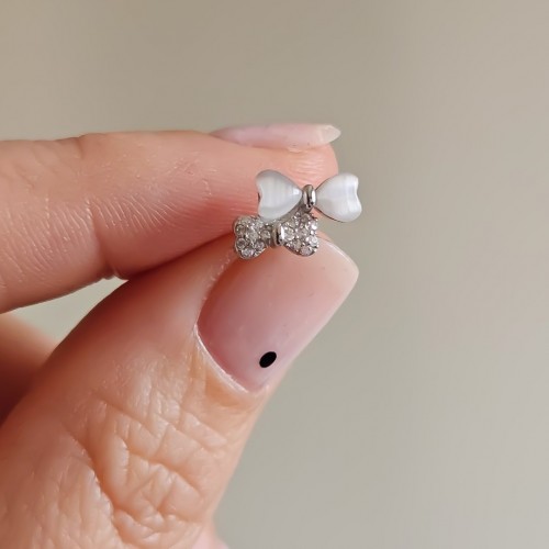 AY TAŞI FİYONK 925 GÜMÜŞ KÜPE