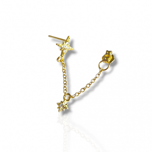 MADDY KUTUP YILDIZI 925 GÜMÜŞ KÜPE