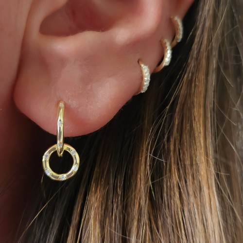 MARLA RİNG 925 GÜMÜŞ KÜPE