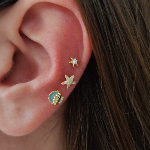 SEA İSTİRİDYE 925 GÜMÜŞ KÜPE